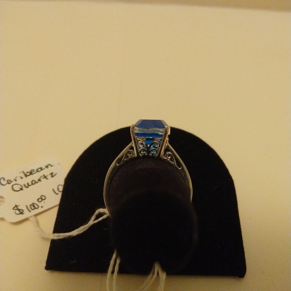 Caribbean Quartz ring. Size 10. NWOT. - Picture 2 of 3